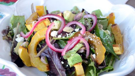 Fall-Salad-With-Roasted-Delicata-Squash-3